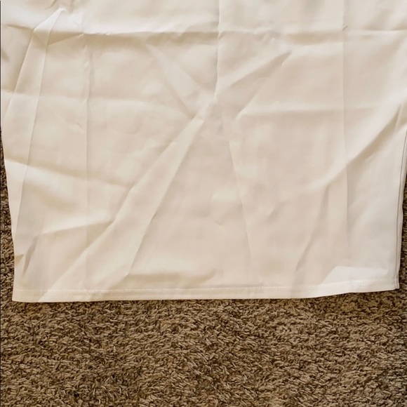 Off white ruffle midi dress - Picture 7 of 9